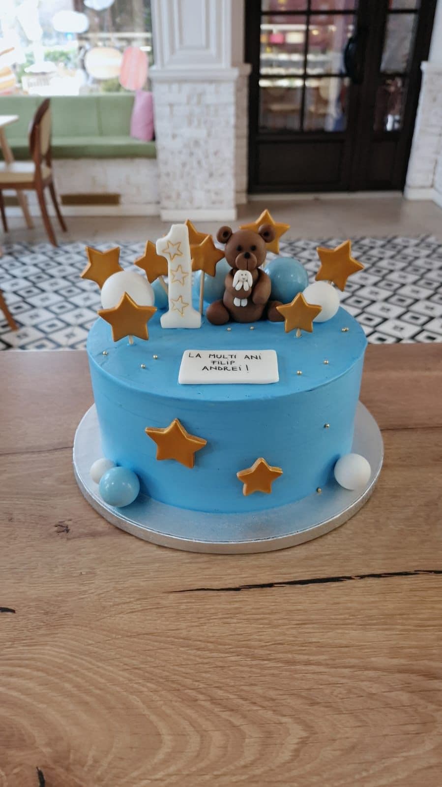 Tort de botez 80